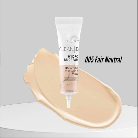 Catrice Clean ID Hydro BB Cream Foundation 005 Fair Neutral and 2 × 010 Light - Picture 3 of 11